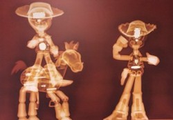 X-ray image of toys
