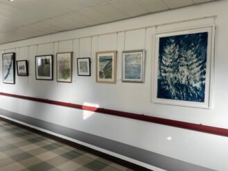 Exhibition of artwork