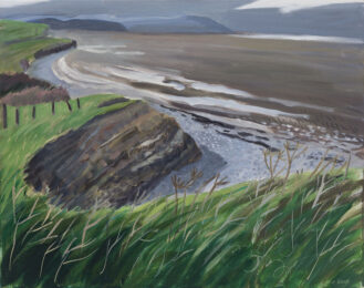An image of Kilve Beach
