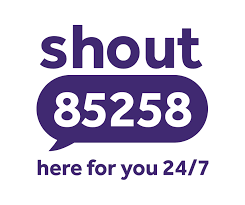 Shout 85258 - Here for you 24/7 - Logo