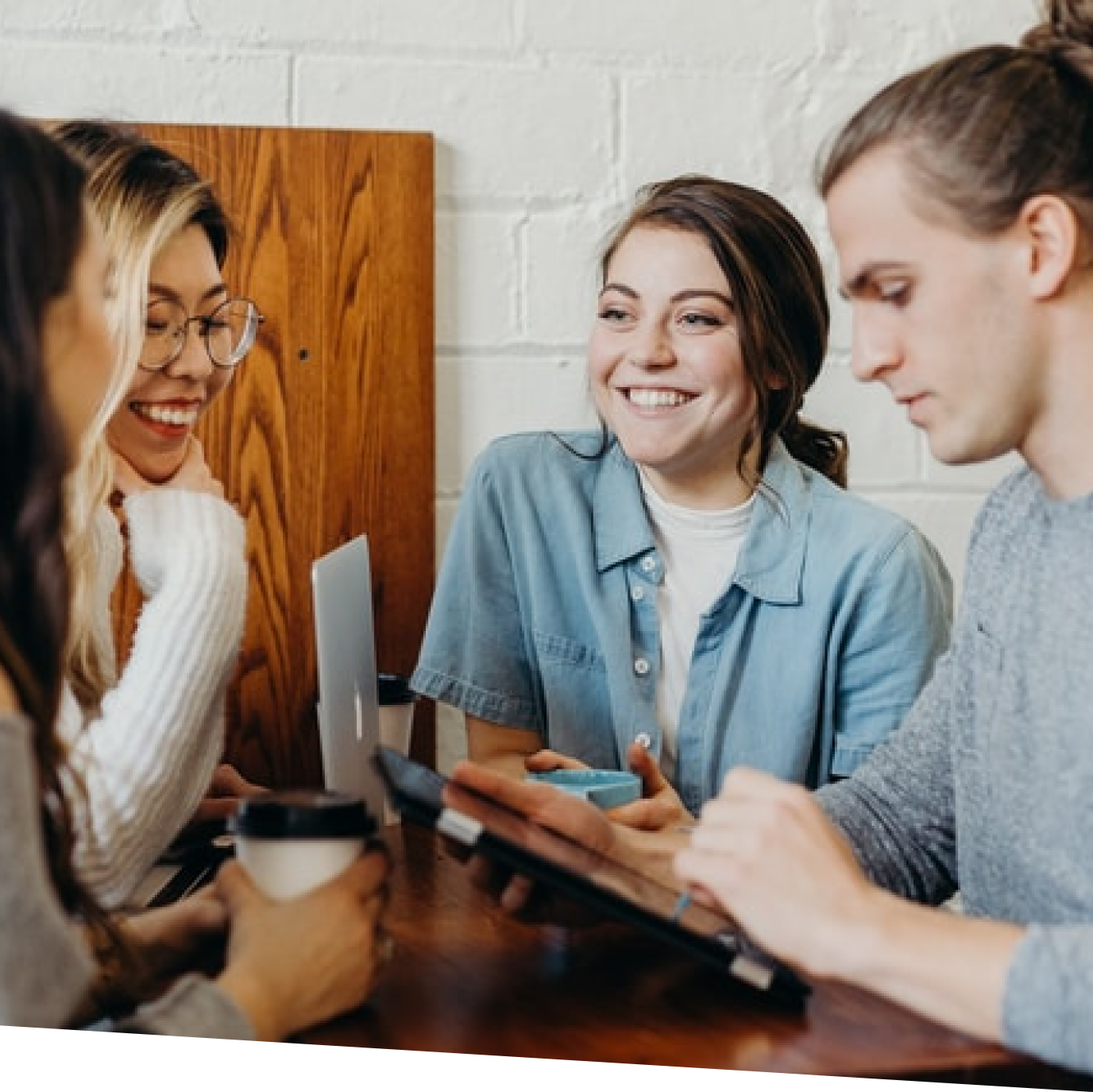 Group of Young Adults Chatting