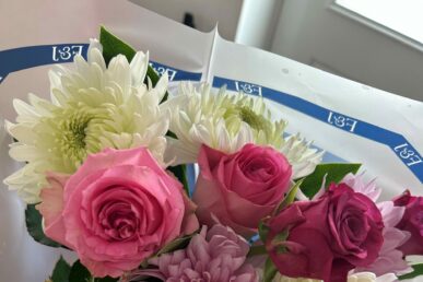 a bouquet flowers