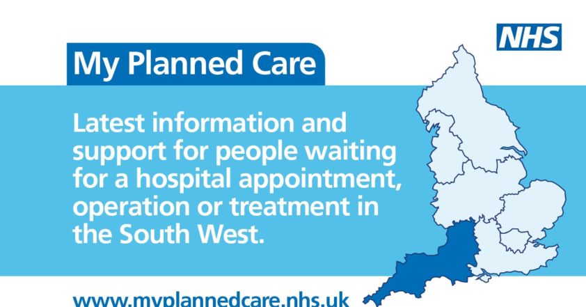 Latest information and support for people waiting for hospital appointment, operation or treatment in the South West.