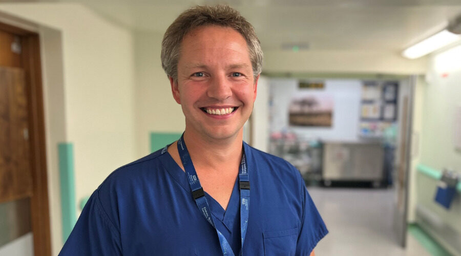 Consultant Richard Bamford talks all things robotic in his efforts to improve surgery
