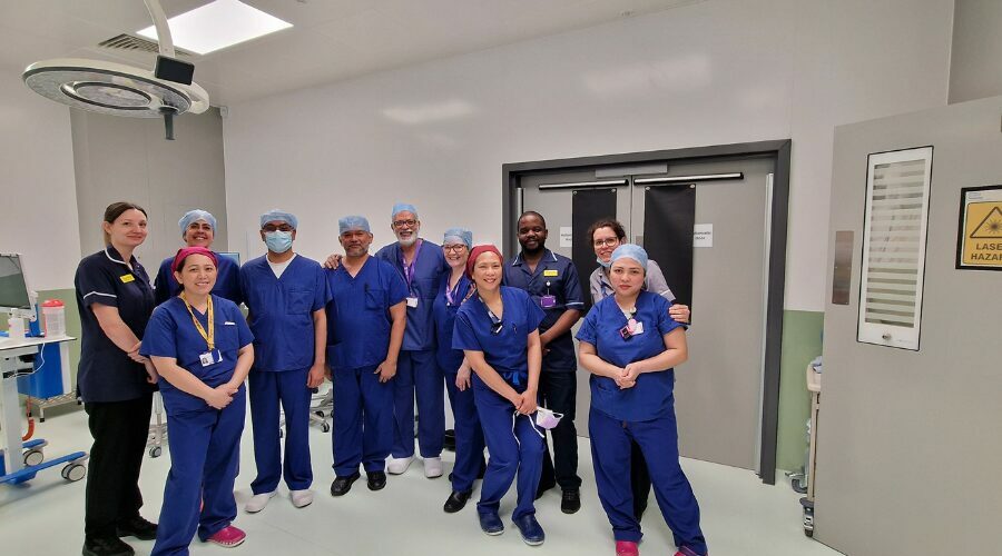 Eye surgery under general anaesthesia at Yeovil for first time in a generation