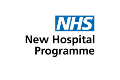 The New Hospitals Programme logo.