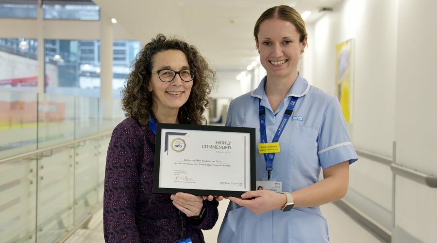 National charity praises trust’s efforts to improve the care of people with diabetes