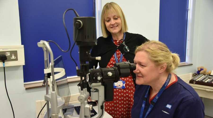The Eyes Have It – £90,000 grant from League of Friends for eye care at Musgrove