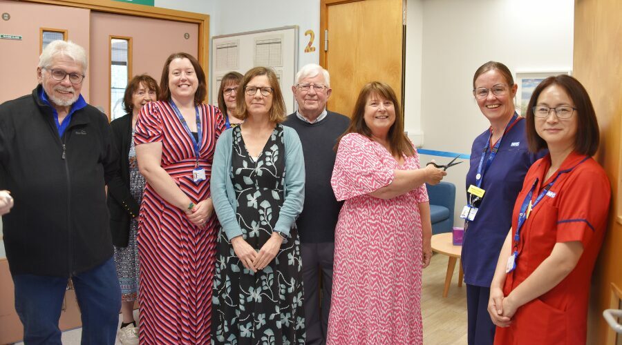 New relatives’ room for Dunkery ward officially open after fundraising campaign
