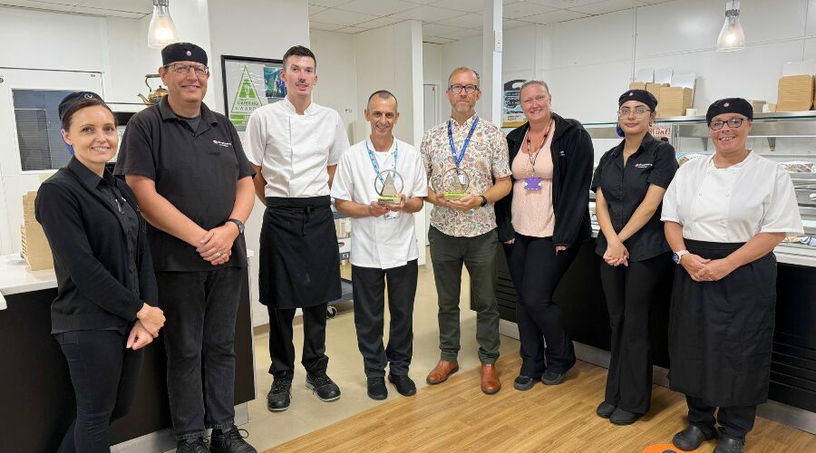Yeovil Hospital catering team in the spotlight with award wins