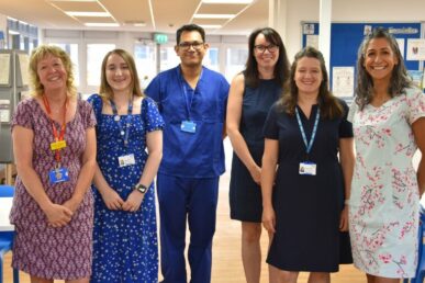 Colleagues working within Somerset NHS Foundation Trust's Endometriosis Centre.