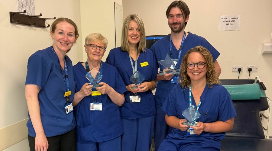Six Somerset cardiac scientists recognised at national awards