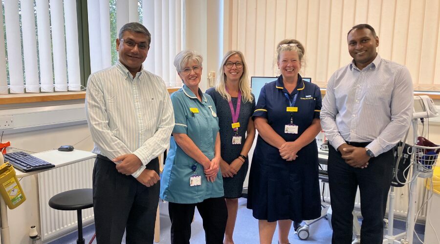 Yeovil Hospital team plays key role in national Wet AMD research