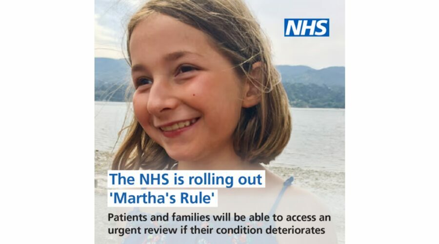 Martha’s Rule – Call for Concern update