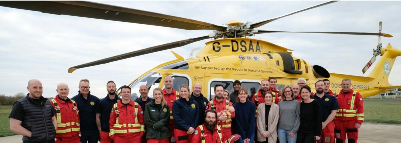 Maternity colleagues provide life-saving training for local Air Ambulance