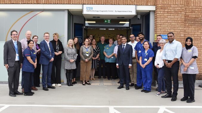 Yeovil ophthalmology injection suite officially opens