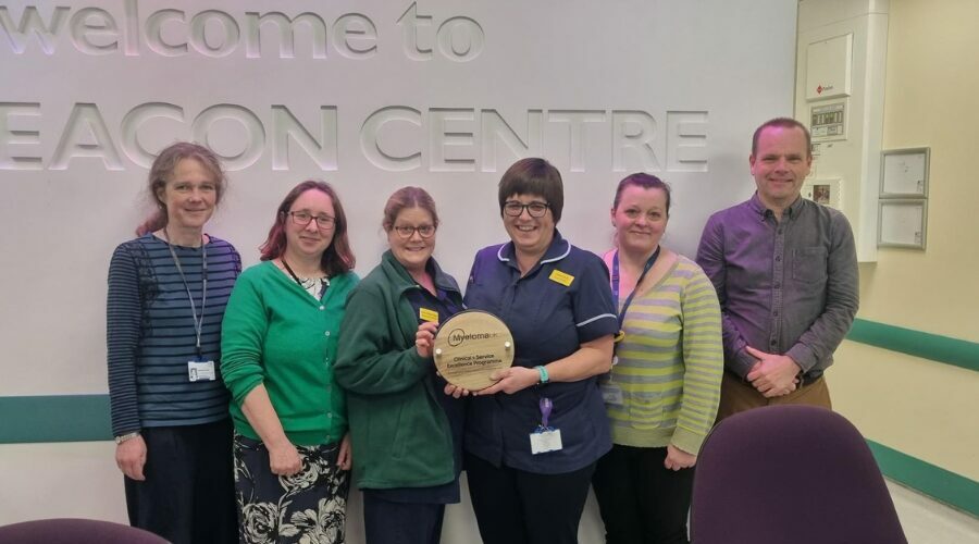 Myeloma Excellence Programme Award for our trust