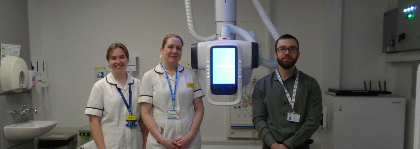 New x-ray machine opens at Minehead Hospital ahead of schedule