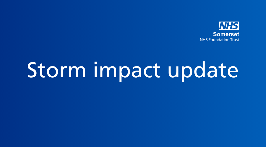 Impact of storm Chandra – advice for patients