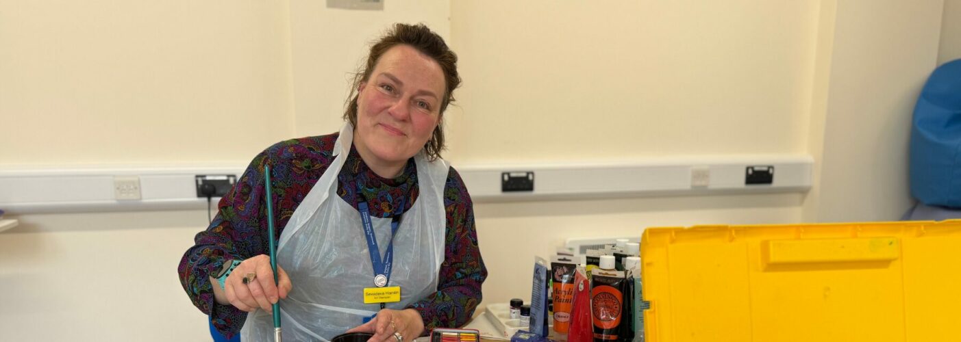 Introducing Sevadeva Hamlin – our children and young people’s art psychotherapist
