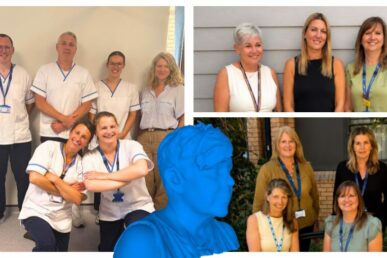Various colleagues from Somerset NHS Foundation Trust’s orthotics service.