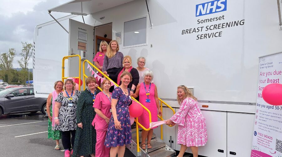 Somerset gets two brand new mobile breast screening units