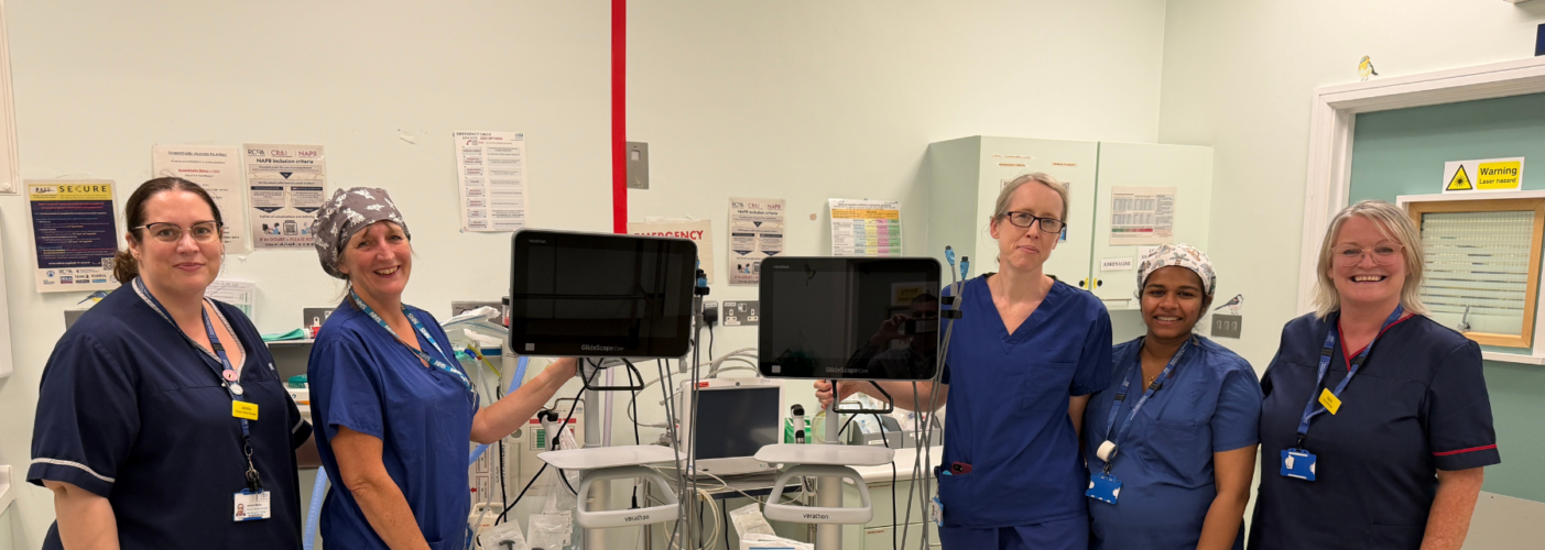 Investment expands access to specialist airway equipment at Musgrove